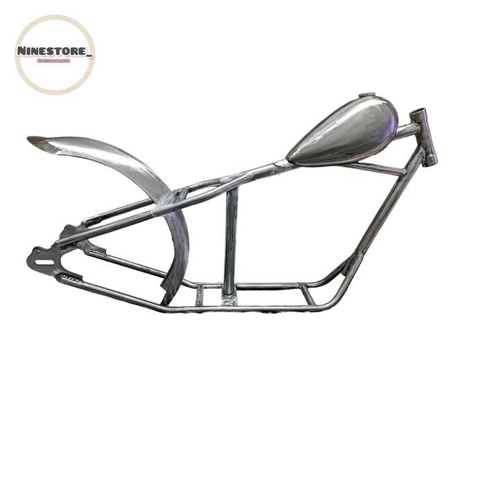 Paket hemat rangka frame chopper,tangki peanut, spakbor belakang - paket palang 1, 1 unit
