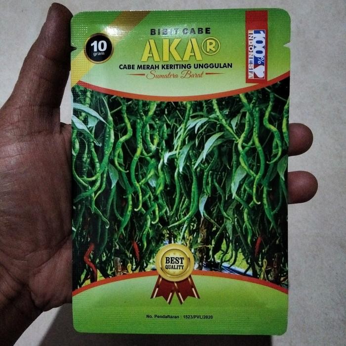 uikb Bibit Cabe Merah Keriting Akar 10 Gram - Cmk Akar - Benih Cabe Akar