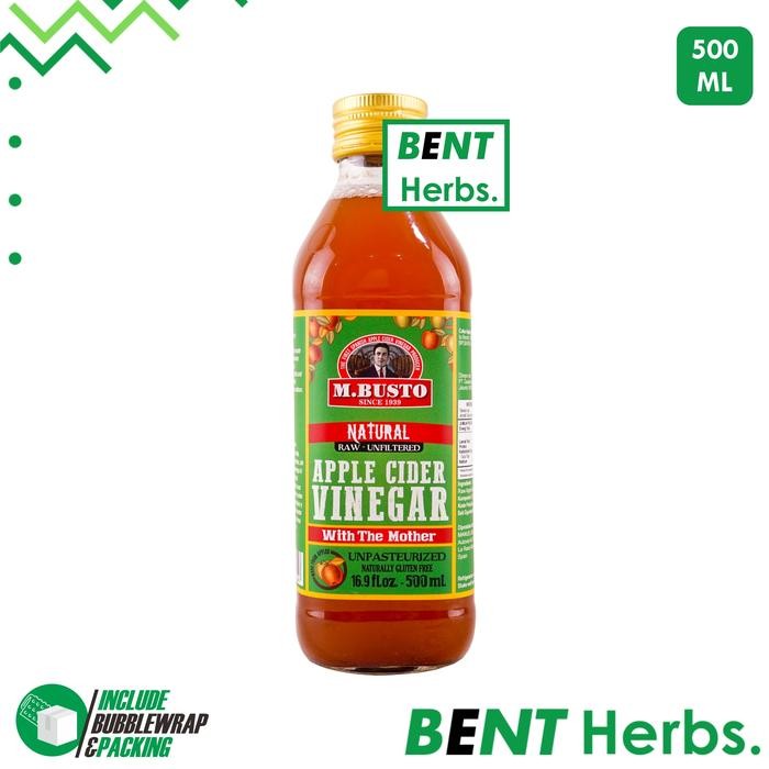 

M BUSTO Apple Cider Vinegar 500 ml Cuka Apel
