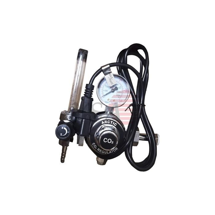 REGULATOR GAS TABUNG LAS ARCTIC GMAW REGULATOR CO2 HEATER 220V