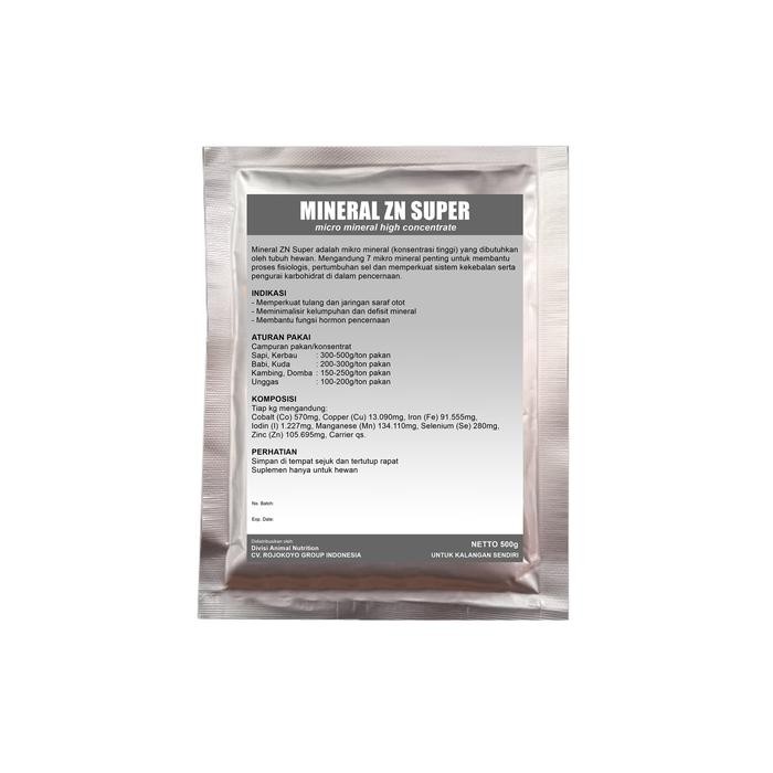 gwc5 Mineral Zn Super-Zinc Mineral Hitam