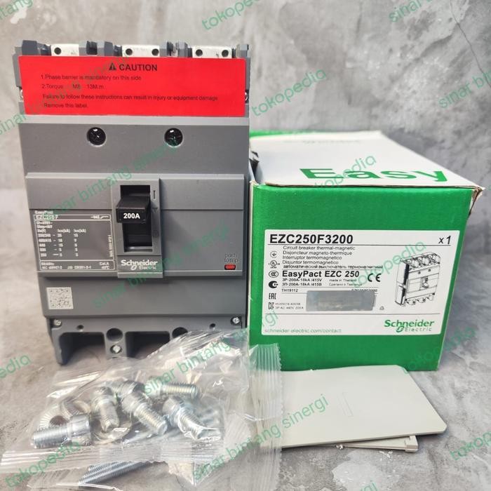 Mccb Schneider ezc250f 200A
