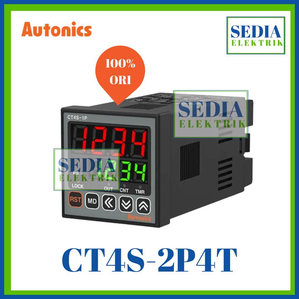 AUTONICS CT4S-2P4T Counter Timer Digital CT4S2P4T