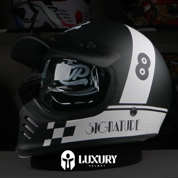 Helm Cakil - Helm Jp Retro Signature - Sg03 - Classis