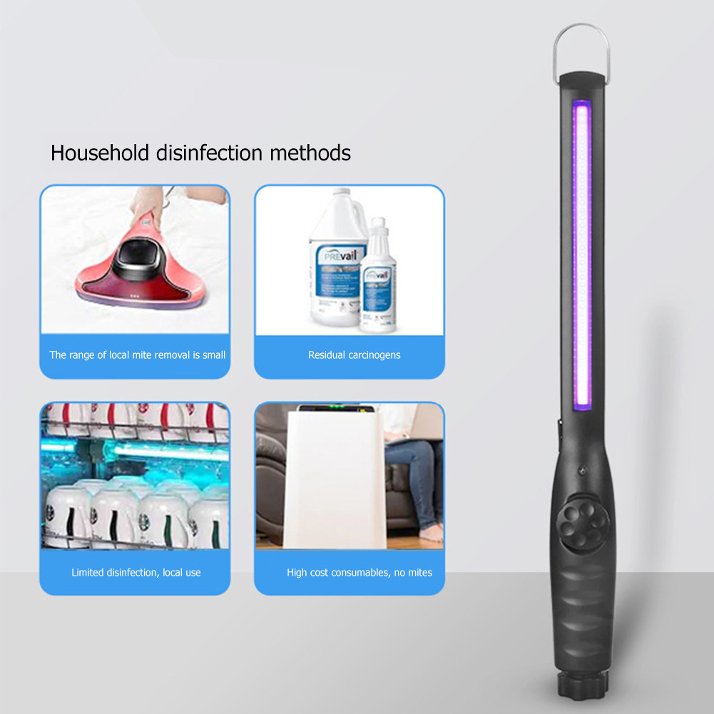 Germicidal UV Lamp Mini Handheld Germicidal Lamp 30 Led Beads UV Disinfection Light UV Light