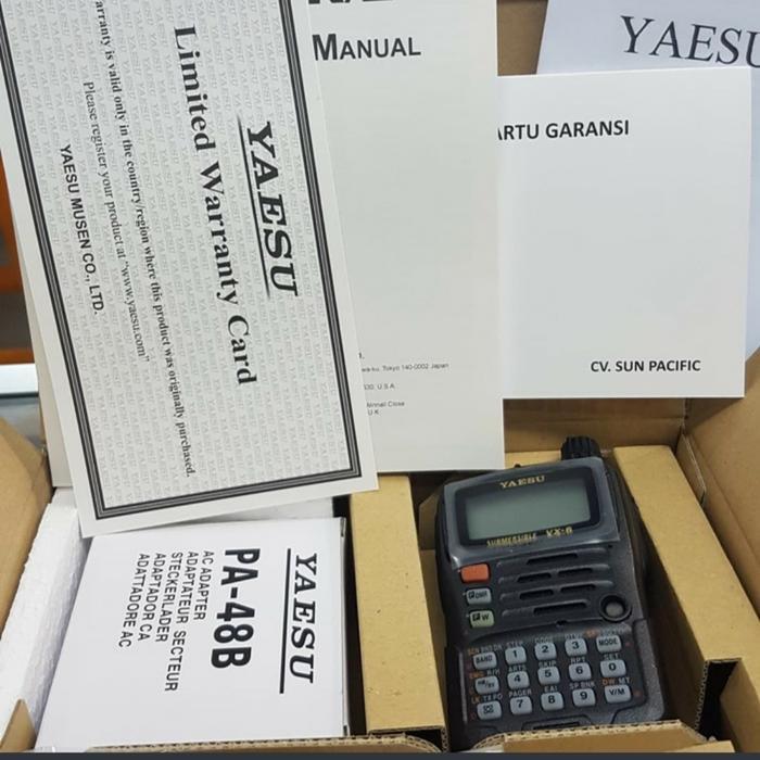 Ht Yaesu Vx 6R / Yaesu Vx6R Original Garansi Resmi Yaesu Vx6R