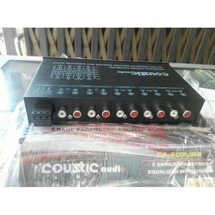 Pre Amp Coustic Equalizer Ca 602Usb / Ca602Usb/ Ca602 Usb Audio Mobil