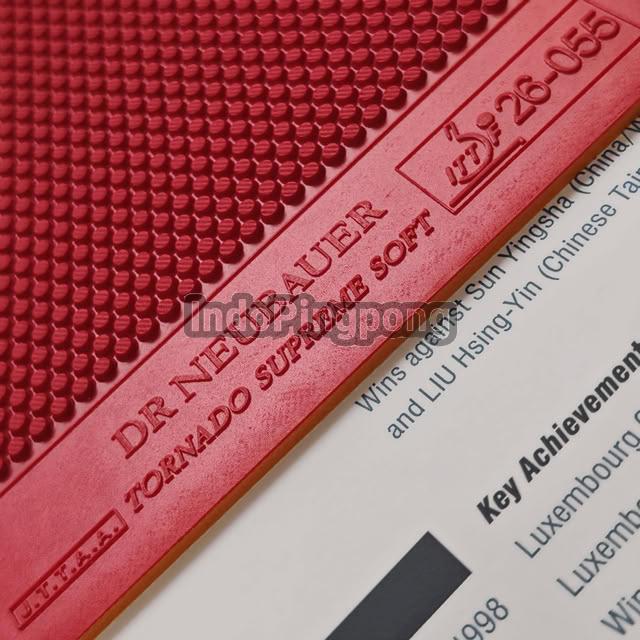 STOK TERBATAS  DR. NEUBAUER TORNADO SUPREME SOFT 1.5 1.8 MM SHORT PIPS BINTIK SERANG PENDEK