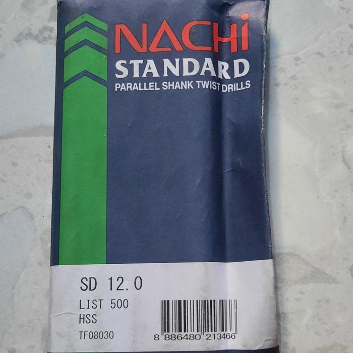 Mata Bor NACHI 12mm Mata Bor Besi NACHI