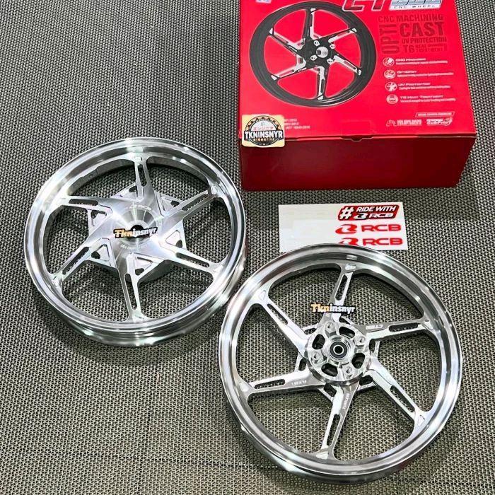 Velg RCB Racing Boy CT600 CNC Wheel Vario 125/150 / 160 Cbs All Series Pcx Cbu Original - Hitam