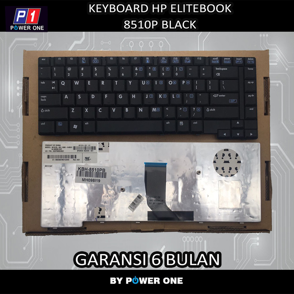 Keyboard HP 8510P