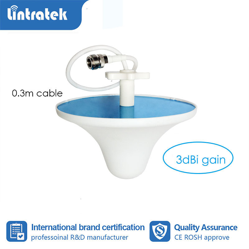 360 Degree Cover Internal Ceiling Antenna 800-2700mhz Mushroom Indoor Antenna use Mobile Signal Boos