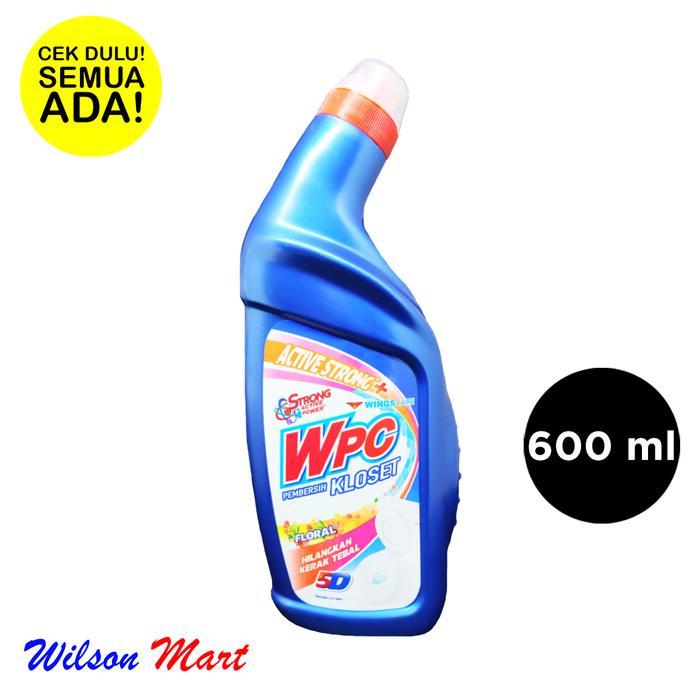 ffor- Wpc Pembersih Kloset Floral Extra Strong Original Biru Tua 600 Ml Boto