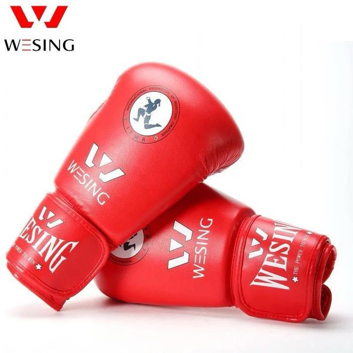 Sarung Tinju Muay Thai Wesing Ifma Approved / Boxing Gloves Muay Thai