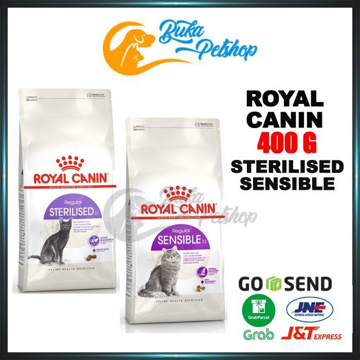 Royal Canin Sterilised 400G Royal Canin Sensible 400G Gratisongkir