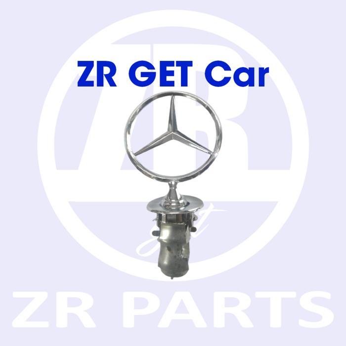 Emblem Hud Logo Bintang Kap Mesin Mercedes Benz W124 Old