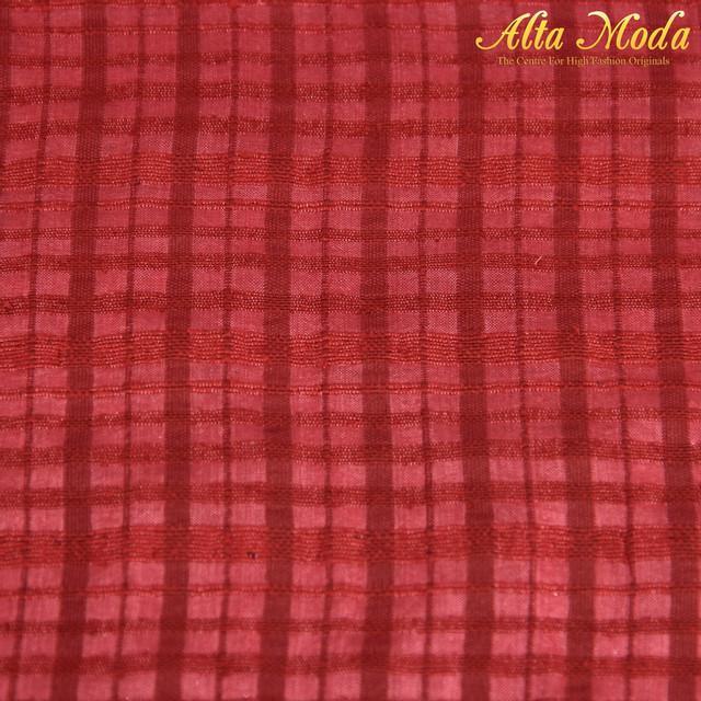 TERBATAS Alta Moda Silk Bhagalpur Red (1M)