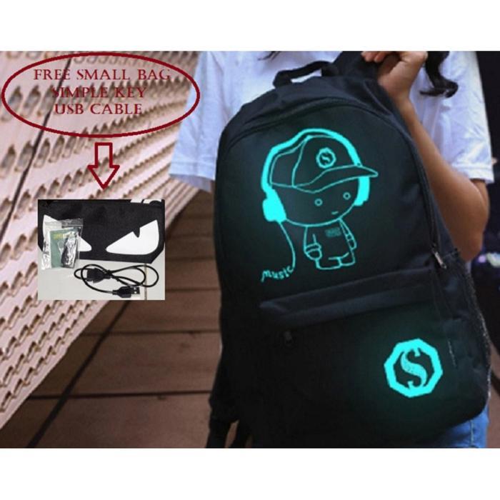 Eiger Adventure - Backpack Luminous Travel Bag Tas Camping Tas Sekolah Tas Hiking