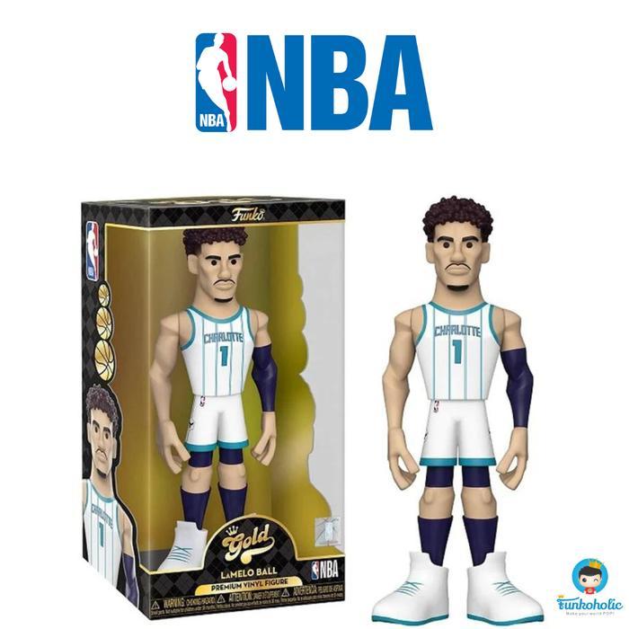 Funko Gold Nba Basketball Charlotte Hornets - Lamelo Ball Charlotte Hornets 12