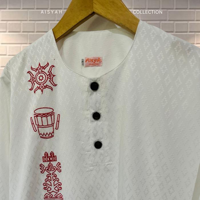 eyys- Baju Cele - Bordiran Maluku - Atasan Etnik - Batik Maluku - Tenun Maluku