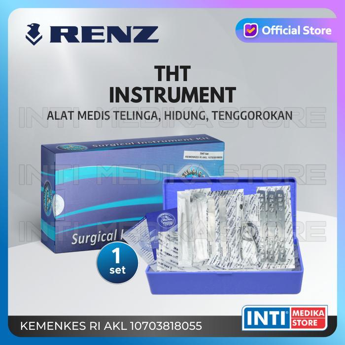 RENZ - THT Instrument Set Alat Medis Telinga Hidung & Tenggorokan