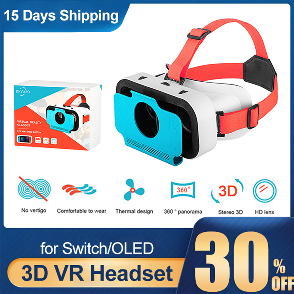Switch VR Headset for Nintendo Switch/Oled Game Console HD 3D VR