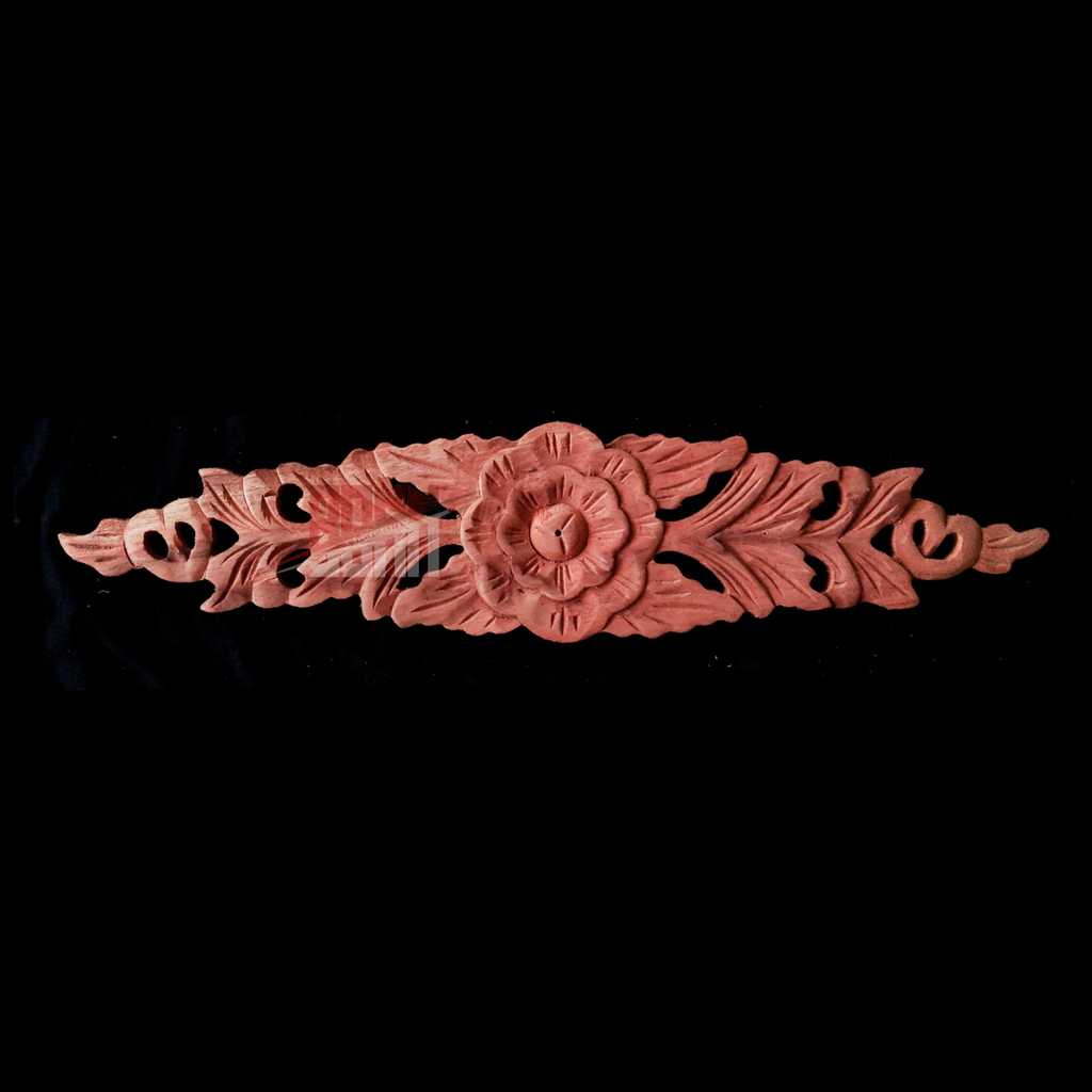 Ornamen Tempel Kayu Mahoni - ornamen hiasan pintu - ornamen hiasan lemari - dekorasi furnitire