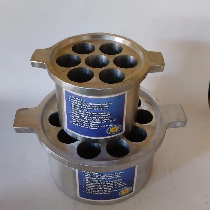 Cetakan Wajan Sostel Mini 7 Lubang