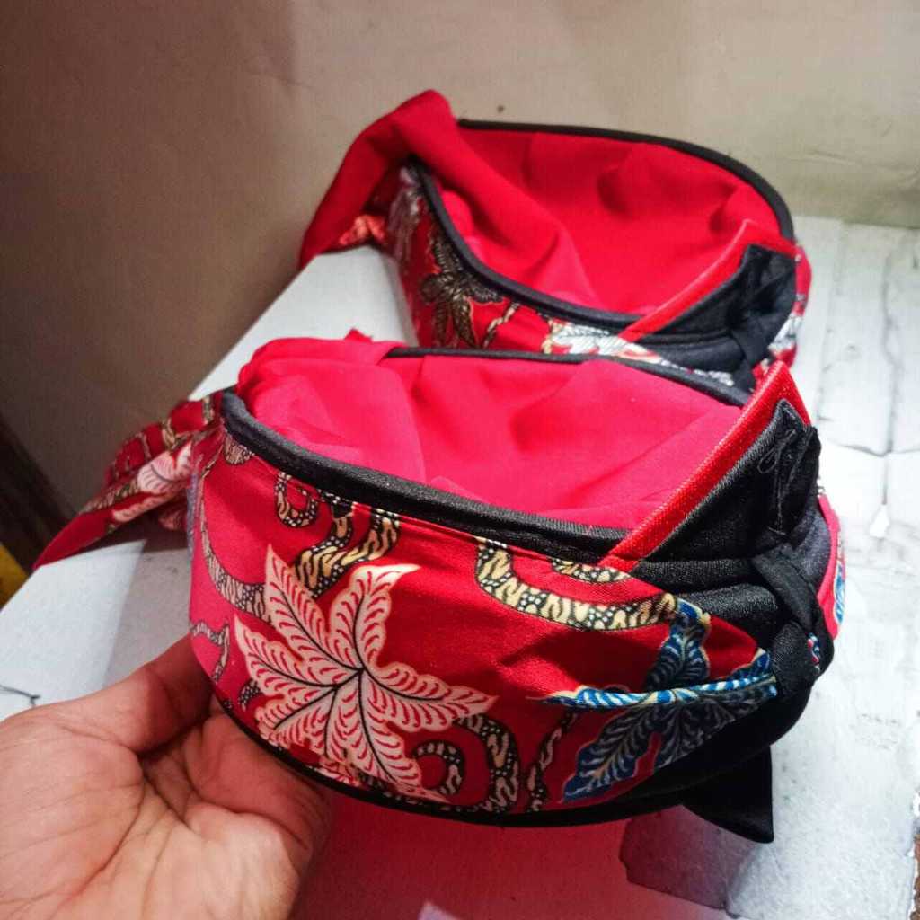 Peci blangkon batik iket udeng sliwir tradisioanl full tutup'aman bila di cuci