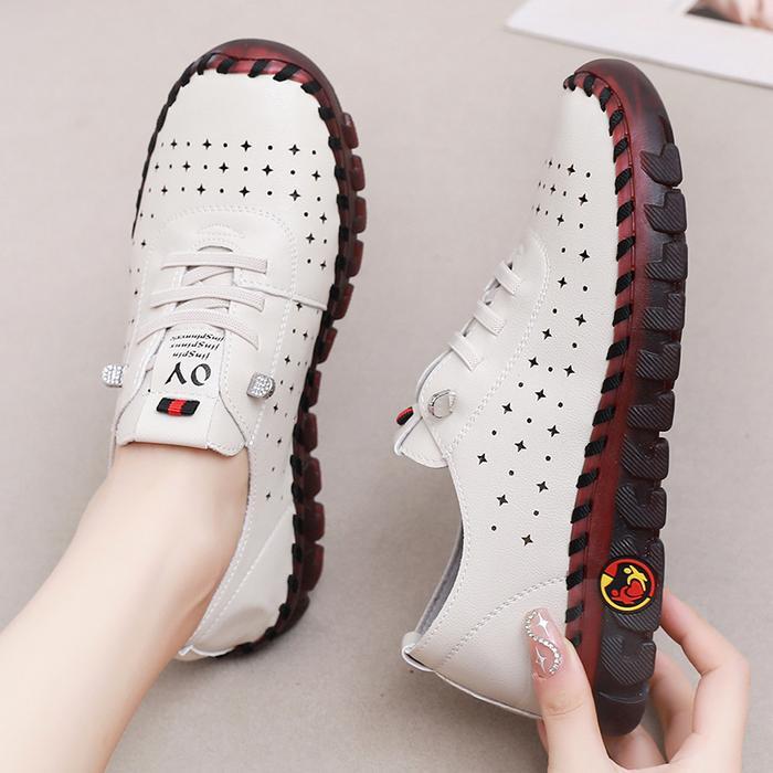 Terhemat Qingshui Sepatu Sneakers Wanita. Sepatu Kasual. Sepatu Jalan-Jalan. Sepatu Kulit. Sepatu