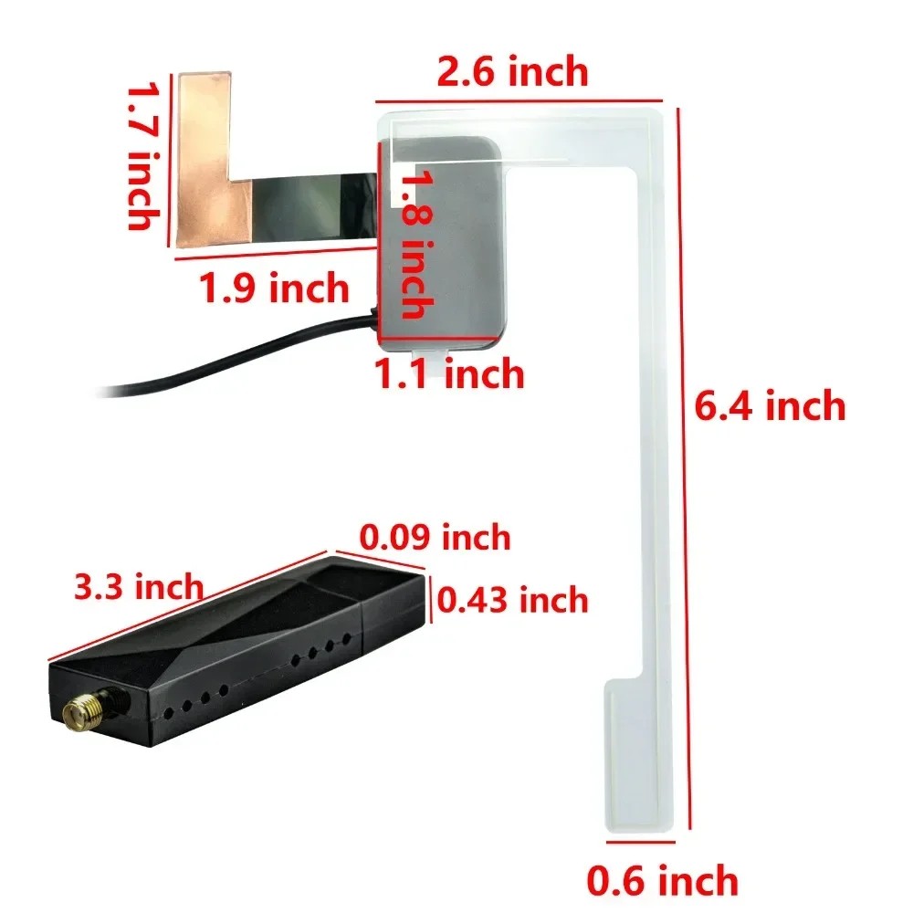 DAB/DAB+ Antenna With USB Adapter Universal Android Car Radio GPS Stereo Receiver DAB DAB+ Signal