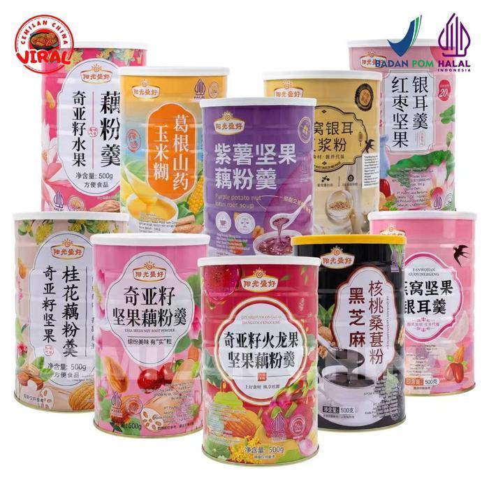 [HALAL][BPOM]Lotus root powder/ou fen / bubuk akar teratai/ 500g