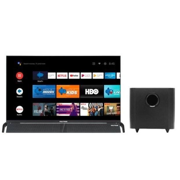 led tv polytron 32 inch 32BAG9953 / Bag Soundbar Smart TV Android Mola