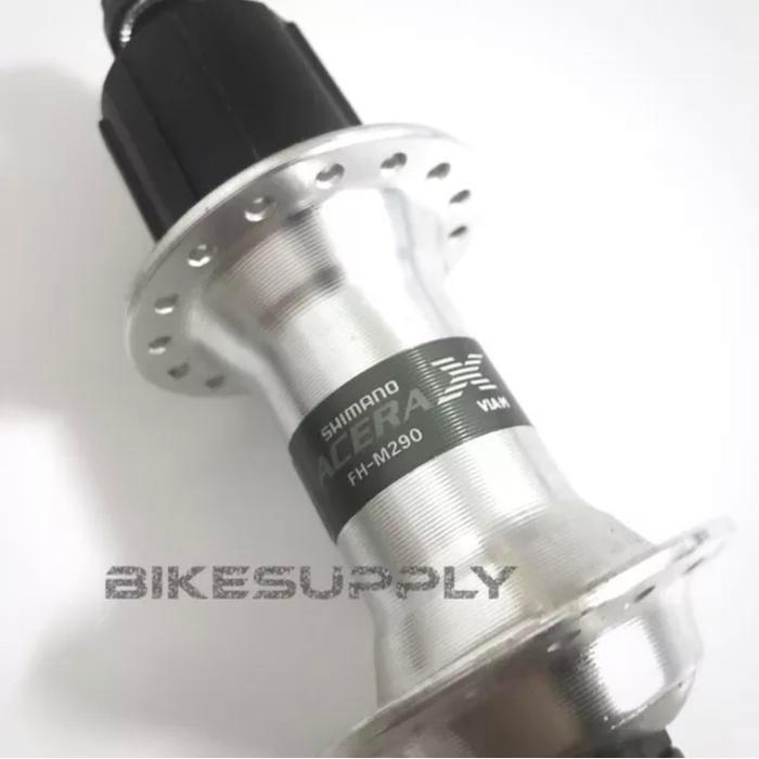 Set Front Hub Depan Dan Free Hub Belakang Shimano Acera X Deore Xt Vintage Japan Nos Lubang 32H (32