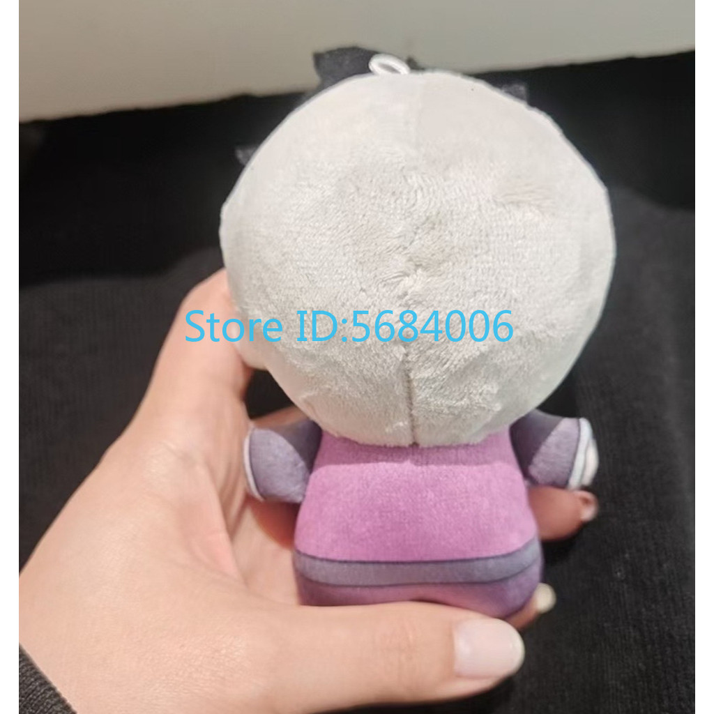 10cm Cartoon Demon Slayer Kimetsu no Yaiba Shinazugawa Sanemi Genya Plush Doll Mini Pendant Cosplay