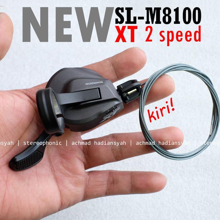 shifter SHIMANO XT SL-M8100 2speed shifter XT 2speed shifter M8100 2sp