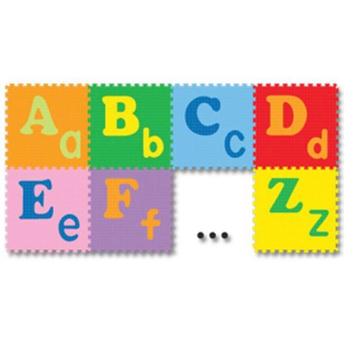 Evamat Abjad Puzzle 30X30 Cm Terbaru 