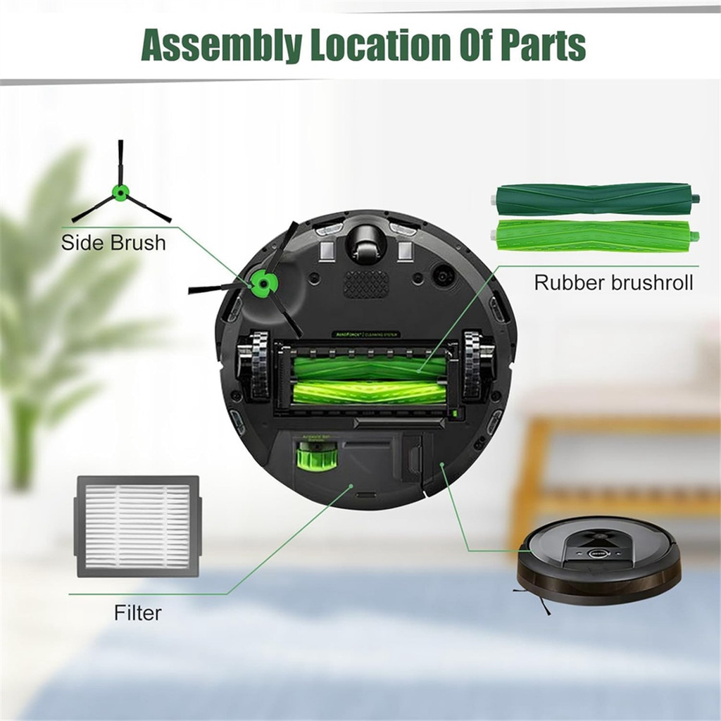 -A60I Replacement Parts for IRobot Roomba