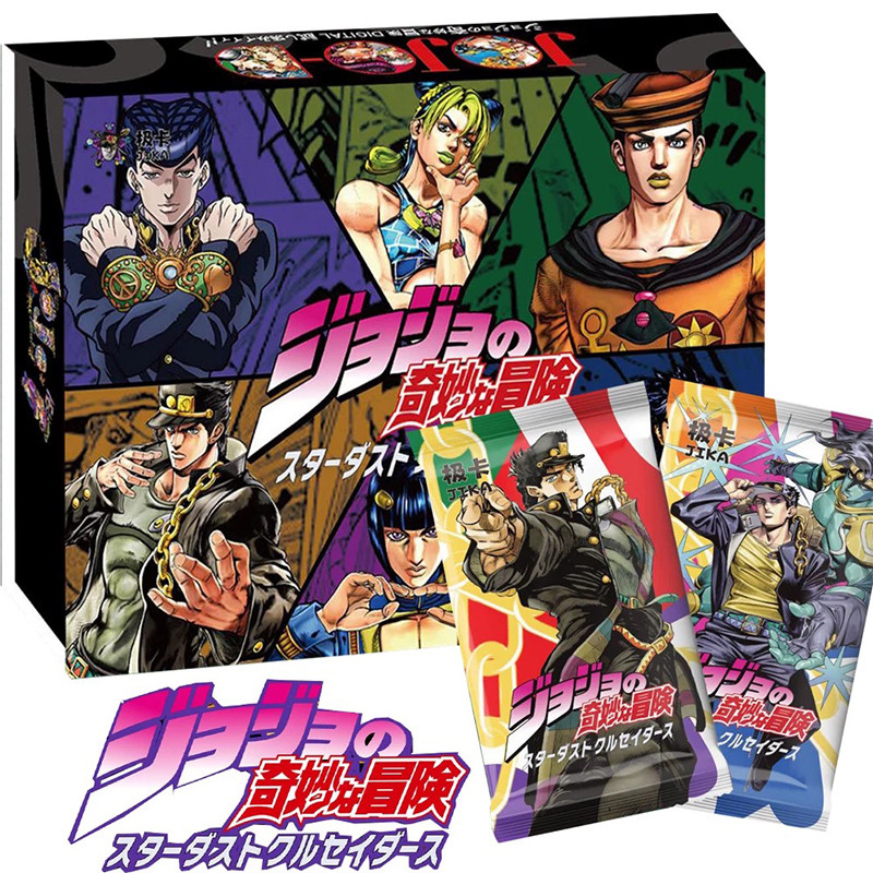 NEW Jojo's Bizarre Adventure CCG Trading Card Sealed Premium 13 Pack Booster Box Collection card