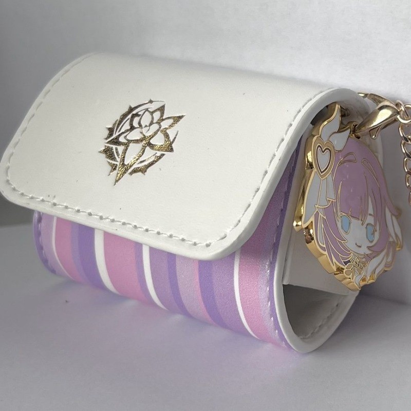 Game Honkai Impact 3 Elysia Peripheral AirPods Headphone Case with Badge Exquisite Earphone Storage
