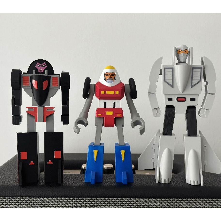 Transformers Challenge of the GoBots 3D Printed Leader-1 Scooter Articulated Action Figure