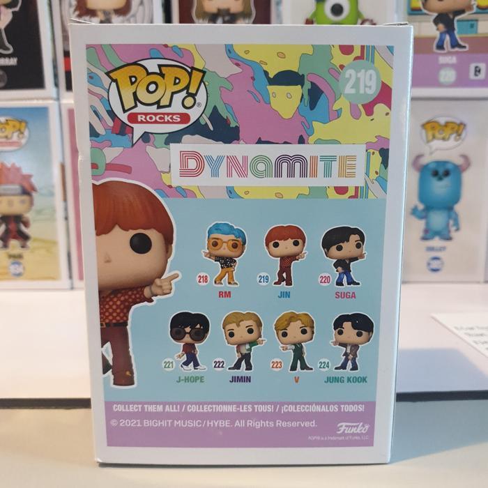 FUNKO POP BTS DYNAMITE JIN 219