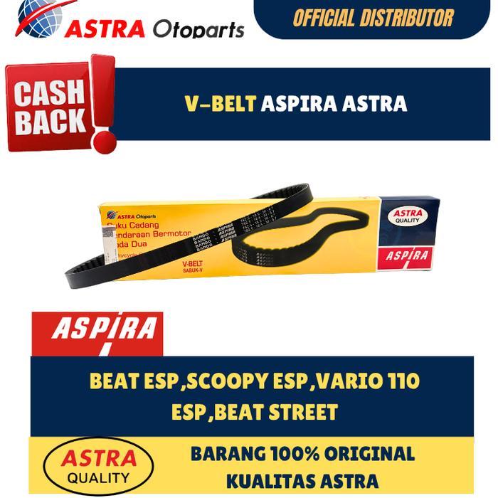 VBELT BEAT ESP SCOOPY ESP VARIO ESP VANBELT ASPIRA H2-23100-K44-1200 ORIGINAL MURAH