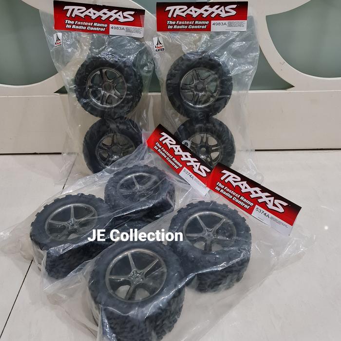 Ban Velg RC Hex 17mm Tires and Wheels Traxxas Monster Truck 1/10 1/8