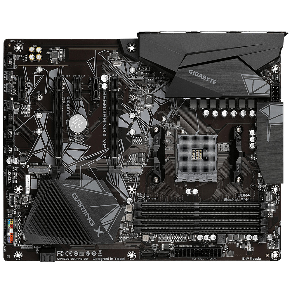 GIGABYTE B550 GAMING X V2 motherboard AMD B550 AM4 memoria ram ddr4 CPU compatible Ryzen 7 5800X3D 5