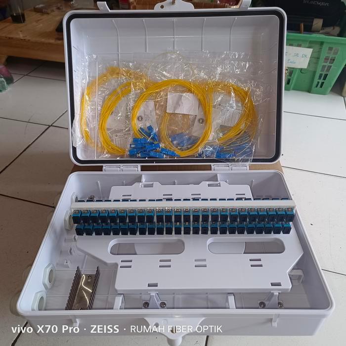 Odp 48 Core Lengkap Pigtail Sc Upc/Odp 48Core