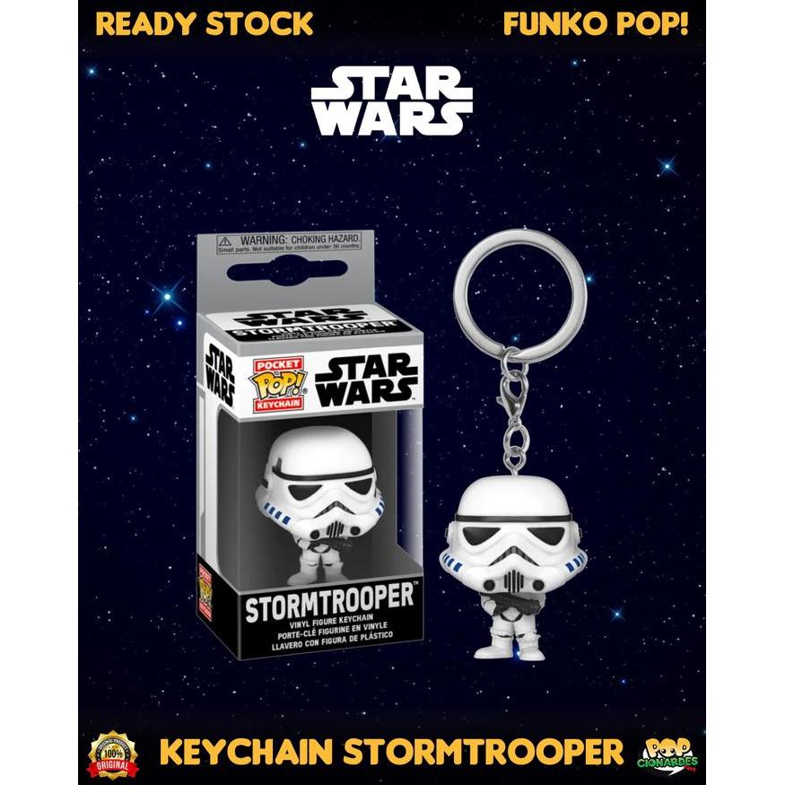 Original Funko Pocket POP Star Wars - Stormtrooper Keychain