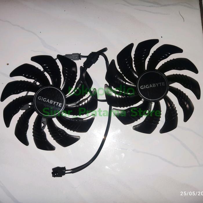 Ada Stok Fan kipas vga Gigabyte GTX 1650 Windforce OC 1650 super 88mm 3pin