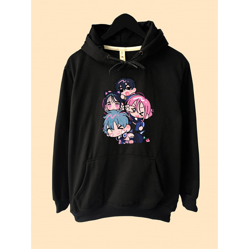 Jaket Hoodie Alien Stage ALNST Adorable Alien Stah Chibis