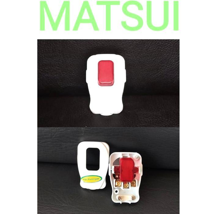 Steker Switch Matsui ..Steker Arde +Saklar Matsui Terbaru